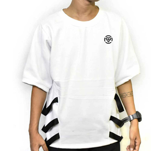 T-Shirt homme surdimensionné de haute qualité grande taille épaule tombante Streetwear Logo maillot lourd technique lavé 240gsm en vrac - Product Image 1