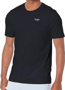 T-shirts pour hommes Modèle personnalisable léger 100% coton avec motif solide Grandes tailles Lavage en machine Bangladesh - Product Image 6