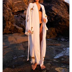 Kimono Largo para Mujer, Elegante, con Frente Abierto, Ideal para Looks en Capas y Atuendos Modernos - Product Image 6