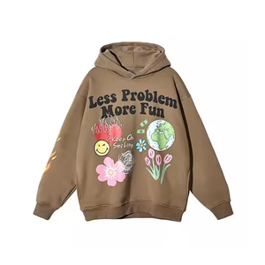 Sudadera con Capucha Unisex de Color Sólido, 100% Algodón, con Logotipo Personalizado, Lavado Ácido, Bordado, Transpirable, al Mejor Precio - Product Image 5