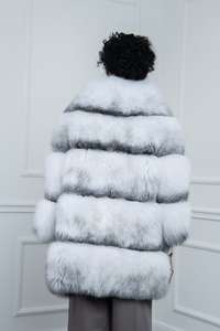 เสื้อแจ็คเก็ตขนกระต่ายคุณภาพสูงแบบใหม่ ความยาวปานกลาง ทรงพาร์กา สำหรับทุกเพศ ทอแบบเรียบ ย้อมสี ระบายอากาศได้ดี แขนยาว เหมาะสำหรับฤดูหนาว - Product Image 2