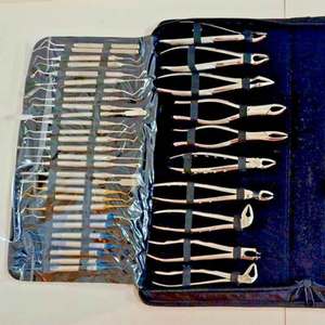 Ensemble d'instruments vétérinaires chirurgicaux professionnels pour dentiste dentaire 60 pièces avec étui de haute qualité - Product Image 2