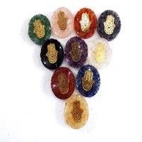 Dômes d'agate faits à la main Dôme d'orgone d'améthyste Symbole de vie d'arbre Artisanat en pierre semi-précieuse pour pierre précieuse de guérison Feng Shui Reiki