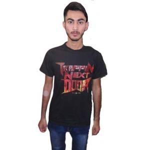 T-shirts décontractés respirants en jersey 100 % coton, à manches courtes, pour hommes, personnalisables avec logo OEM, vente en gros, été - Product Image 3