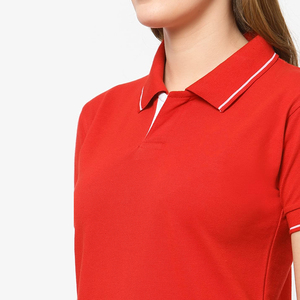 Alta calidad Simple verano gran oferta Golf Polo mujer camisa para algodón Polos con logotipo personalizado venta al por mayor ropa Casual - Product Image 6