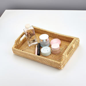 ถาดเสิร์ฟเวียดนามแฮนด์เมดกรอบไม้ไผ่เป็นมิตรต่อสิ่งแวดล้อมการทอหวายทนทานสำหรับร้านอาหารและหรูหราใช้ในบ้าน-SS2002 - Product Image 4