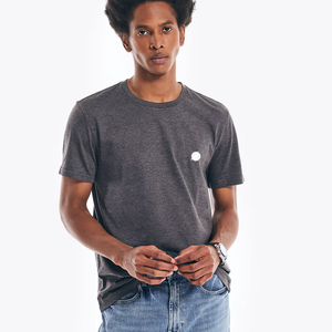 Meilleure vente T-shirts décontractés surdimensionnés tendance pour hommes 100% coton chaud en vrac fabricant personnalisable tricoté en gros OEM/ODM - Product Image 4