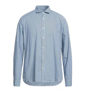 Chemise à manches longues rayée pour homme, 100% coton, tendance, motif formel, tissée, disponible en toutes tailles pour les bureaux et les fêtes - Product Image 3