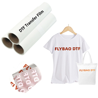 Vente en gros 60cm * 100m Rouleau DTF Transfert PET Film pour T-shirt Imprimante Machine