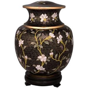 Nouvelle urne funéraire en métal moderne, faite à la main, personnalisée, grande, pour les cendres humaines, enterrements d'adultes, fournitures funéraires - Product Image 1