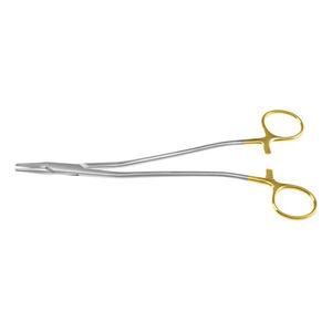 Porte-aiguilles médical 8 pouces, forceps chirurgical allemand en acier courbé, pinces pour chirurgie générale, certifié CE, usage hospitalier - Product Image 6