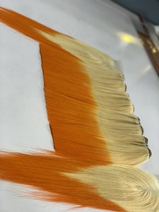 Superventas doble dibujado Remy Raw vietnamita trama Natural negro Rubio marrón hueso recto 1B Color extensiones de cabello humano - Product Image 5