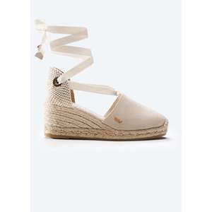 Sandali con zeppa Espadrille in tela Escala - Product Image 1