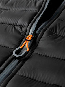 Chaqueta de bombardero de invierno impermeable personalizada de color sólido en blanco simple de nuevo diseño de suministro de fabricante pakistaní para hombres - Product Image 2