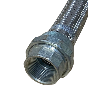 Meilleure qualité 3/4 pouces SS304 acier inoxydable Flexible femelle X filetage femelle tuyau 30cm de longueur pour les systèmes d'eau de plomberie - Product Image 4