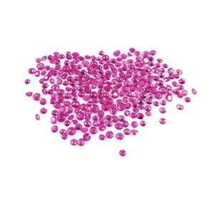 Rubis naturels de Birmanie non traités, calibrés, ronds, 2 mm, 3 mm, pierres précieuses rouges, taille coussin, taille marquise, diamant pour accessoires de bijouterie - Product Image 4