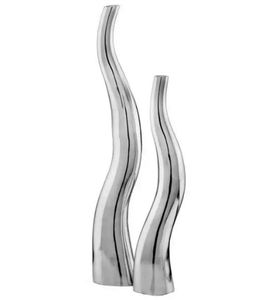 Vase décoratif en métal, vase en acier inoxydable, vase à fleurs doré pour décoration intérieure par Axiom Home Accents - Product Image 3