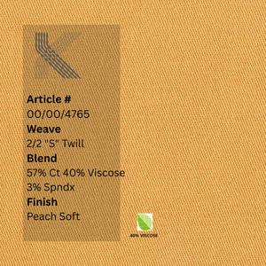 57% Cotton 40% Viscose 3% Spandex Poplin Fabric Carded Yarn for Pillows Garments <b>Washed</b> Lightweight with Wrinkle Resistance - Product Image 2