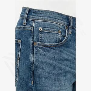 Jeans pour hommes, pantalon en denim extensible, couleur personnalisée, lavage, vêtements amples, fabricant de pantalons personnalisés, streetwear durable, vente en gros - Product Image 5