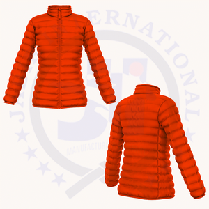 Women's Puffer Jacket Shinny Casual Wear in Plus Size Custom Made Puffer Jacket Wholesale Price - Product Image 1