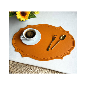 Manteles de mesa de comedor de piedra de cuero, utensilios de cocina lavables y manteles individuales para restaurantes para tamaño personalizado, precio barato, gran oferta - Product Image 5