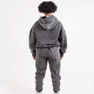 Haute qualité hommes survêtement costume Sport survêtement ensemble hommes survêtement ensembles en vrac vêtements de sport survêtement pour hommes - Product Image 3