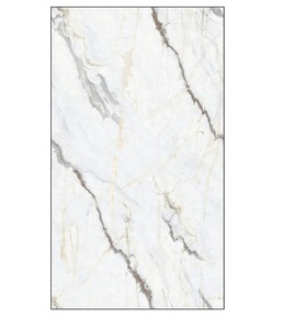 Carreaux de marbre beige moderne 80x160 2cm en terre cuite émaillée, pierre frittée flexible, travertin en porcelaine pour extérieur, intérieur, sol de maison - Product Image 3