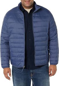Water Resistant Breathable Mens Blue Puffer Jacket Lightweight Hooded <b>Bubble</b> <b>Coat</b> Supplier - Product Image 3