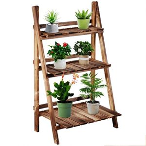 Natural polish 3 Shelf wood <b>Rack</b> Top Selling 3-Layer Wall Mount Metallic <b>Rack</b> Storage Holders Modern Style Carve Wall Art - Product Image 6