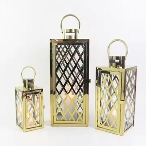 โคมไฟตกแต่งสีทองแบบปรับแต่งได้ตามต้องการสำหรับงานปาร์ตี้เครื่องใช้บนโต๊ะอาหารสำหรับเทศกาลรอมฎอนและเทศกาลฮัจญ์ - Product Image 5