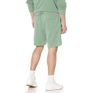 fleece <b>shorts</b> casual <b>men</b> cotton soft <b>lounge</b> summer apparel elastic waist relaxed fit comfort wear - Product Image 6