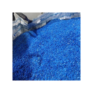 เม็ดพลาสติก HDPE รีกรินด์/เกล็ดพลาสติก HDPE สีน้ำเงิน/เศษพลาสติก HDPE จากถัง - Product Image 1
