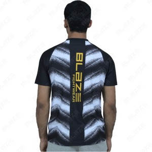 เสื้อยืดผู้ชายสั่งทำพิเศษ พิมพ์ลายเต็มตัว แขนสั้น ทรงหลวม ผ้าคอตตอน/โพลีเอสเตอร์ 100% เนื้อผ้ากันยับ ระบายอากาศดี ผลิตโดยผู้ผลิตชั้นนำ - Product Image 5
