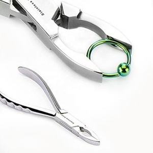Premium Quality Stainless Steel Small <b>Ring</b> Closing Plier <b>Size</b> 5 for Precision Jewelry and Body Piercing Use - Product Image 1