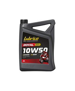 LUBRICO ROYAL MOTO 10W-50 Limpiador y lubricante de motor Solución de limpieza y aceite de motor Premium - Product Image 2