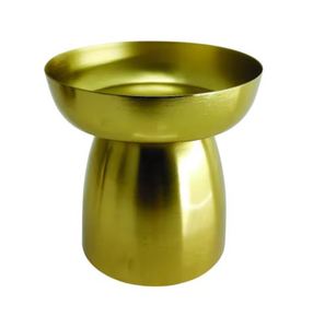 Soporte de vela decorativo para el hogar de hierro de Color marrón moderno de Venta caliente acabado Marrón mate hecho a mano personalizado - Product Image 2