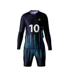 Logo personnalisé ensemble maillot et short de football équipe de football uniforme respirant séchage rapide OEM/ODM vente en gros - Product Image 1