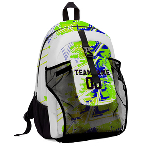 Nylon Eco-friendly Backpack Zipper Printed Pattern Multi-Use Basketball <b>Shoe</b> <b>Storage</b> Bag for Youth with 30-40L Capacity - Product Image 6