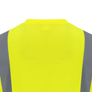 Chemise de sécurité haute visibilité ANSI Classe 3 100 % haute qualité avec LED clignotante, respirante et imperméable, logo personnalisable pour la vente en gros - Product Image 5