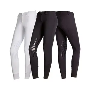 Manufacturer Stylish Leather <b>Knee</b> <b>Patch</b> Tights Breeches Shin Guards All Sizes Accepted Custom Logo Protection Leg Guards Warmers - Product Image 1