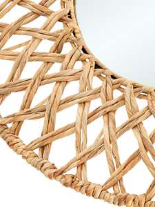 Haute bonne qualité jacinthe d'eau petit miroir rond salle de bain miroir décor personnaliser taille couleur salle à manger meubles - Product Image 4