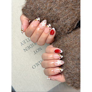 Autocollants pour ongles en forme de points de cerise - Product Image 4