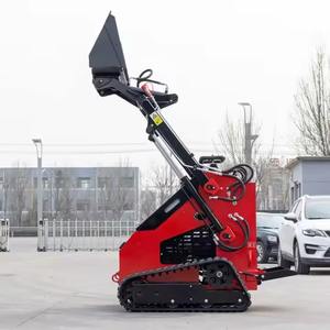 Tracteur à bas prix PLC Mini chargeuse compacte pompe moteur boîte de vitesses seau à neige accessoires multifonctions chargeur - Product Image 5