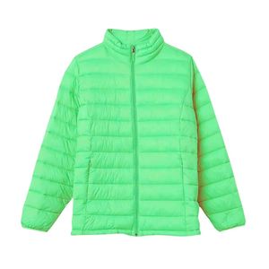 Lightweight Insulated Puffer <b>Jackets</b> <b>Men</b> Women Kids Unisex Stand Collar Winter Outdoor <b>Travel</b> Canvas <b>Jackets</b> - Product Image 5
