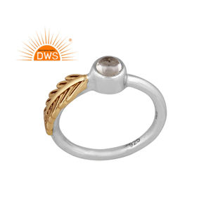 Best Selling Sterling Silver Natural <b>Green</b> Amethyst Gemstone Stackable Ring Jewelry For Women Gift For Her - Product Image 1