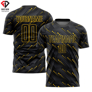 Maillot de football pour hommes, vente en gros, séchage rapide, impression personnalisée du nom et du numéro de l'équipe, blanc, rose, respirant, confortable - Product Image 3