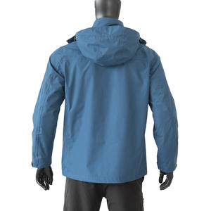 Veste coupe-vent pour homme à col montant et fermeture éclair, idéale pour l'automne – Nouveauté ODM - Product Image 3
