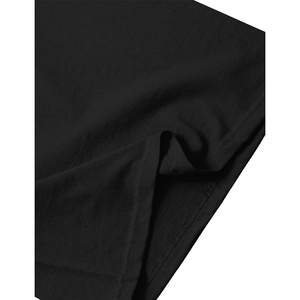 Camisetas de pana orgánica de peso pesado para hombre Super Max, cuello redondo, ribete en contraste, transpirables, diseño de hombros caídos personalizado - Product Image 4