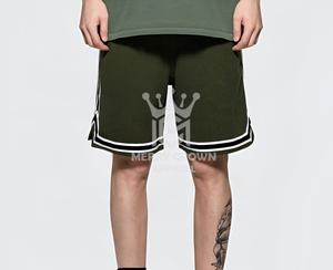 Pantalones cortos de gimnasio para hombre de alta calidad Pantalones cortos de jogging de lana de algodón Premium Patrón sólido Personalizado al por mayor - Product Image 4