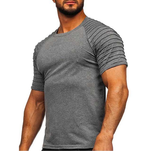 Nouveau professionnel de bonne qualité vente chaude de bonne qualité pas cher prix goutte épaule 100% coton, T-shirt pour hommes, coupe ample - Product Image 3